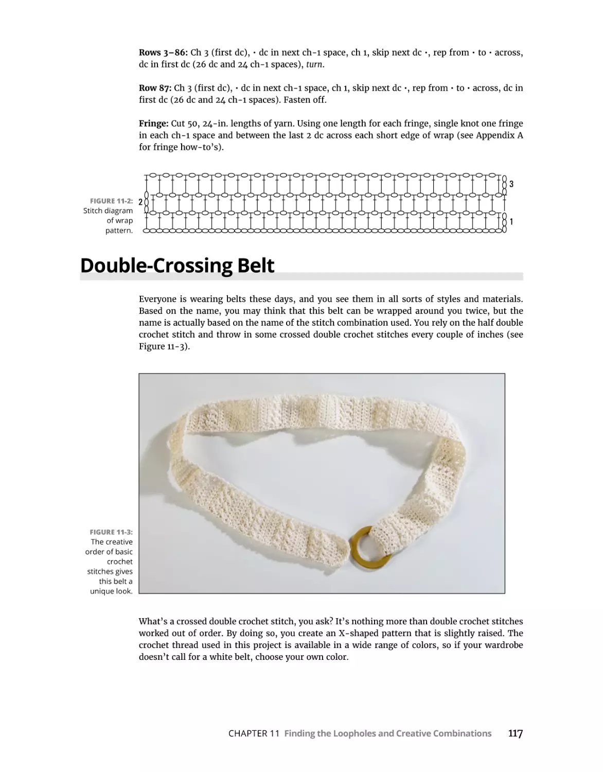 Double-Crossing Belt