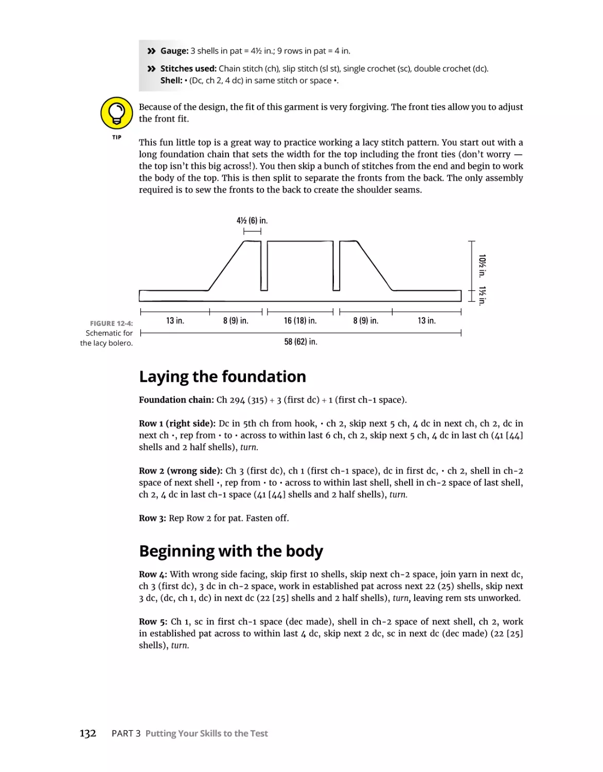 Laying the foundation
Beginning with the body