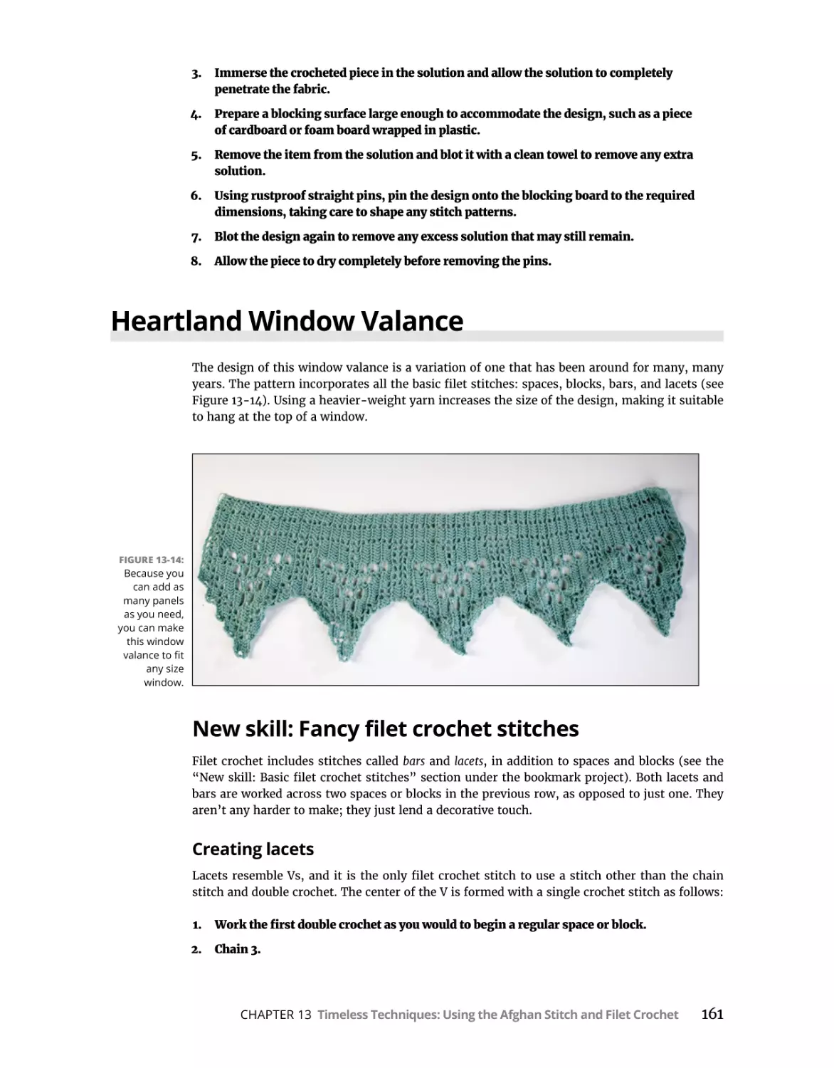 Heartland Window Valance
New skill
Creating lacets