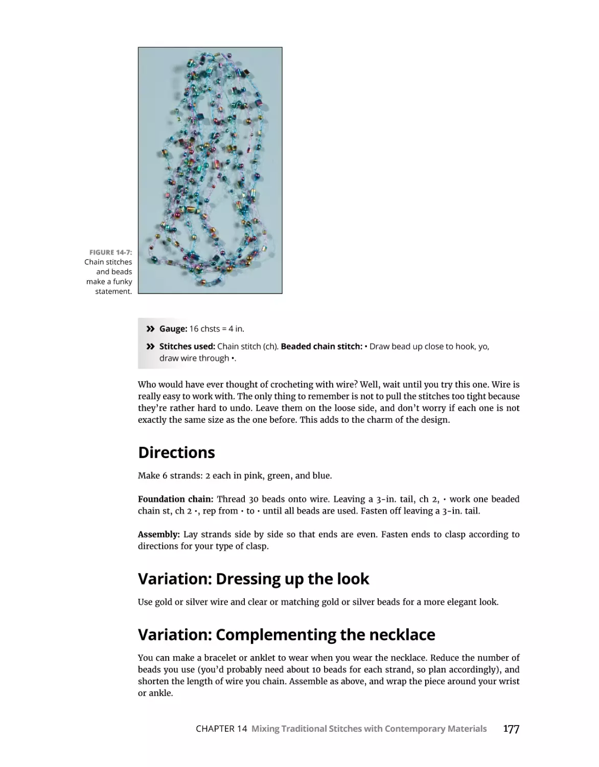 Directions
Variation
Variation