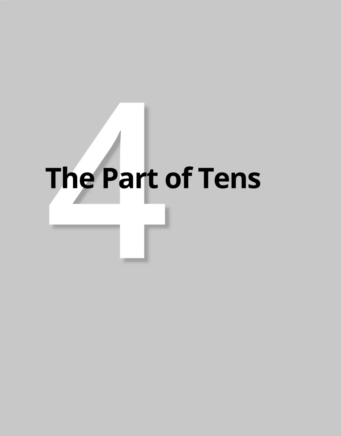 Part 4 The Part of Tens