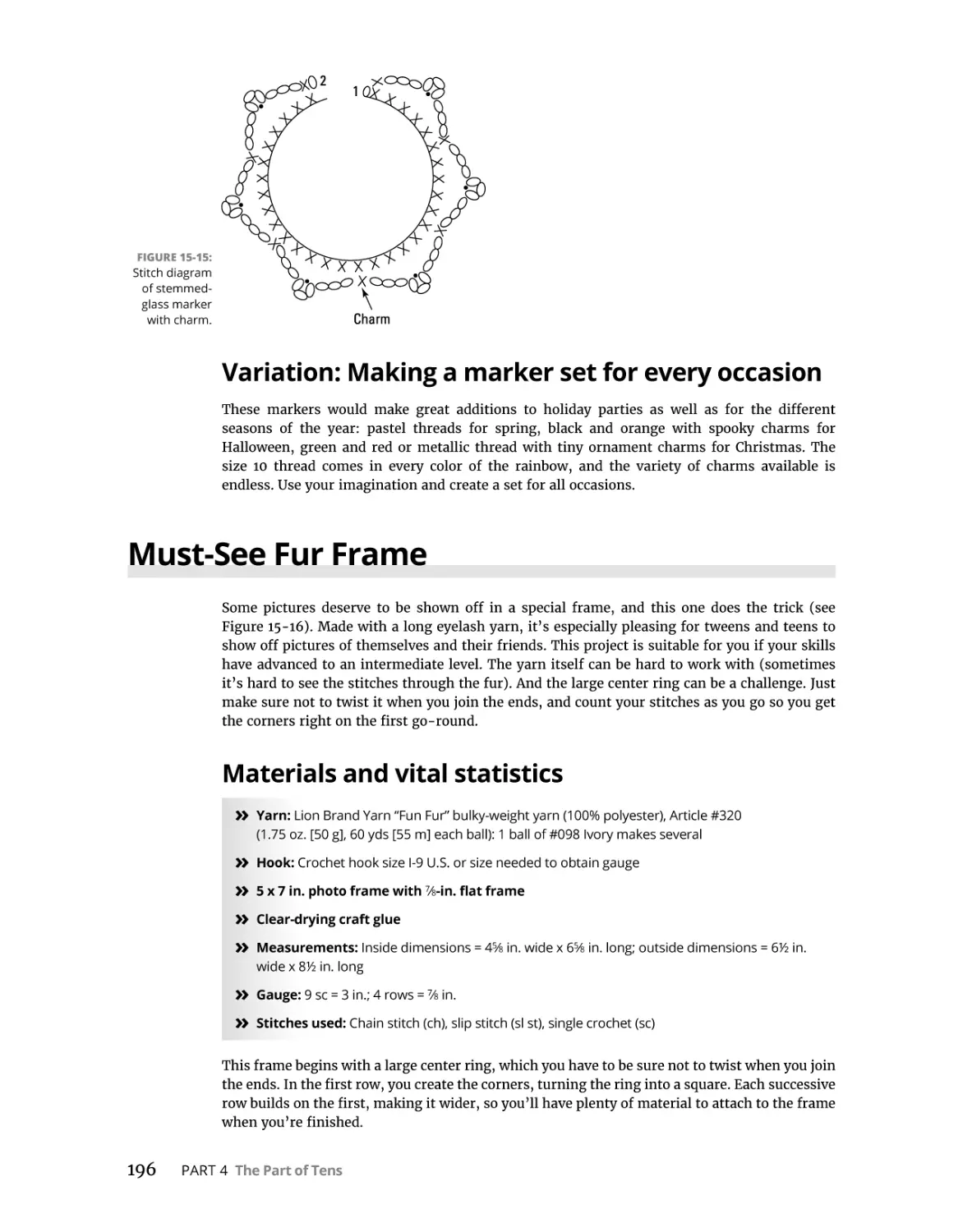 Variation
Must-See Fur Frame
Materials and vital statistics