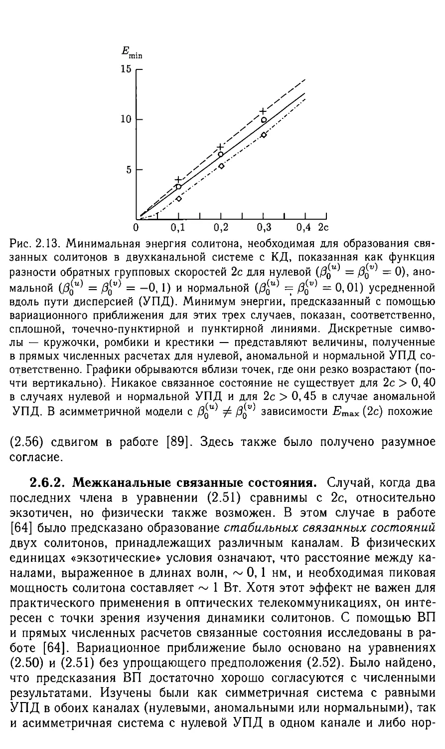 2.6.2 Межканальные связанные состояния