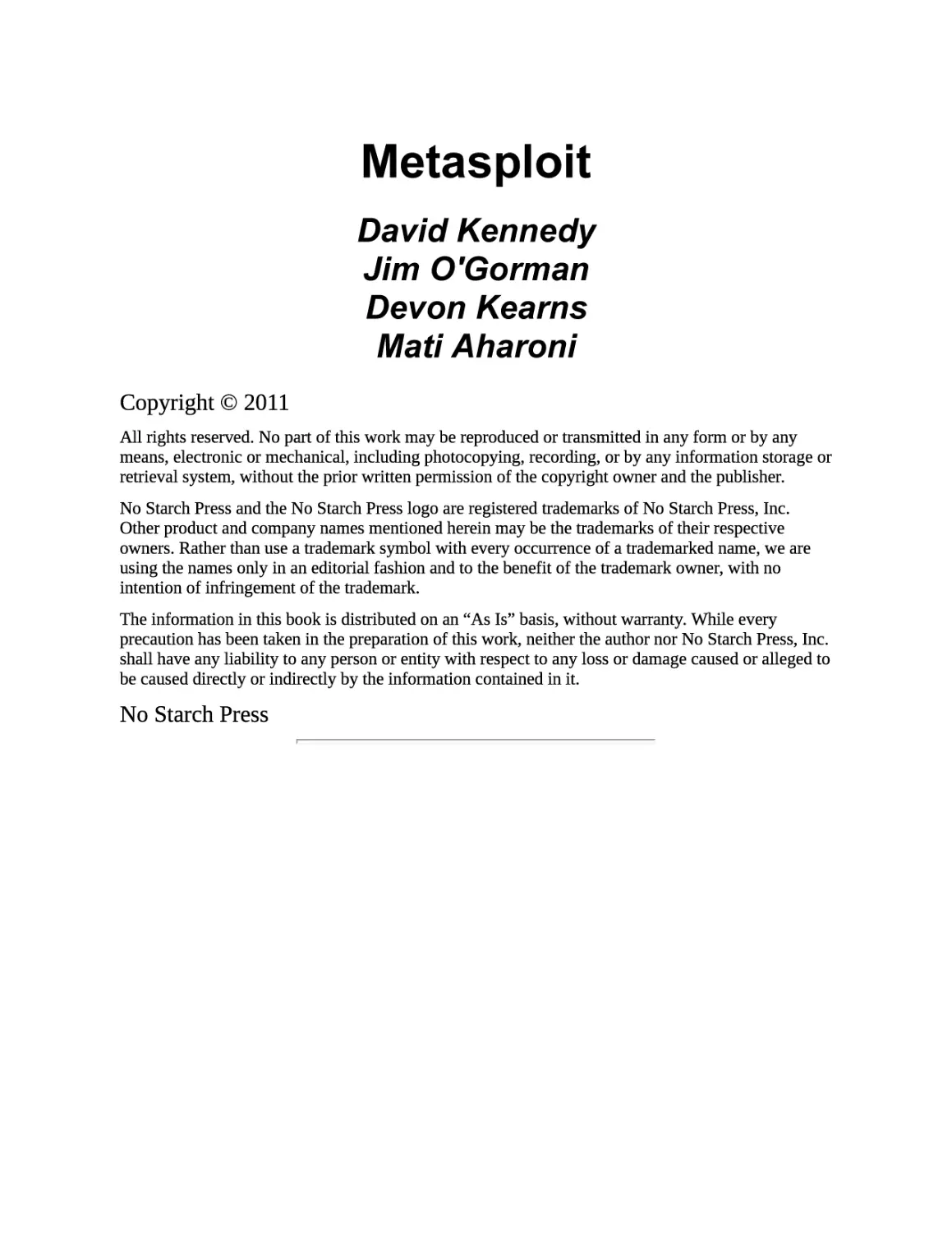 Metasploit