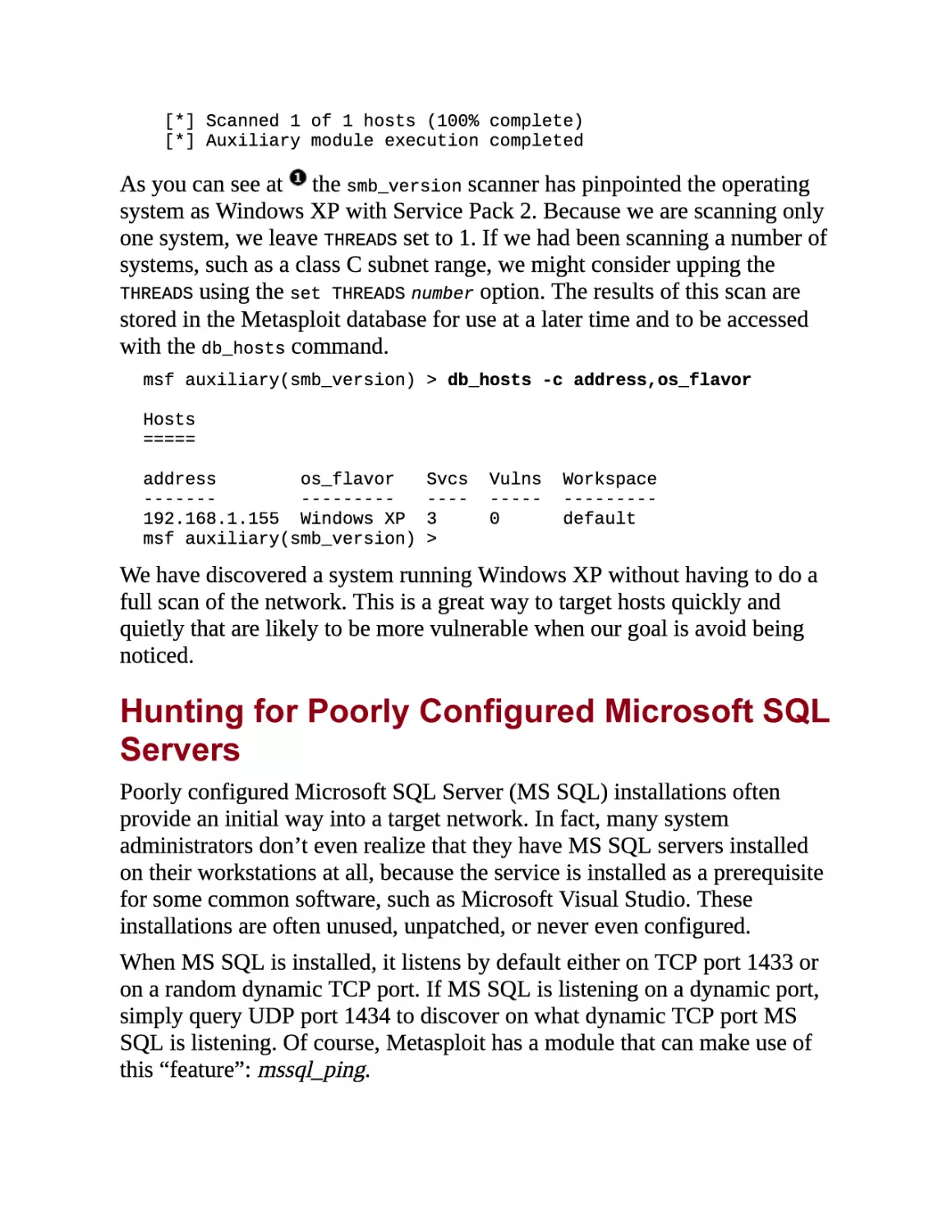 Hunting for Poorly Configured Microsoft SQL Servers