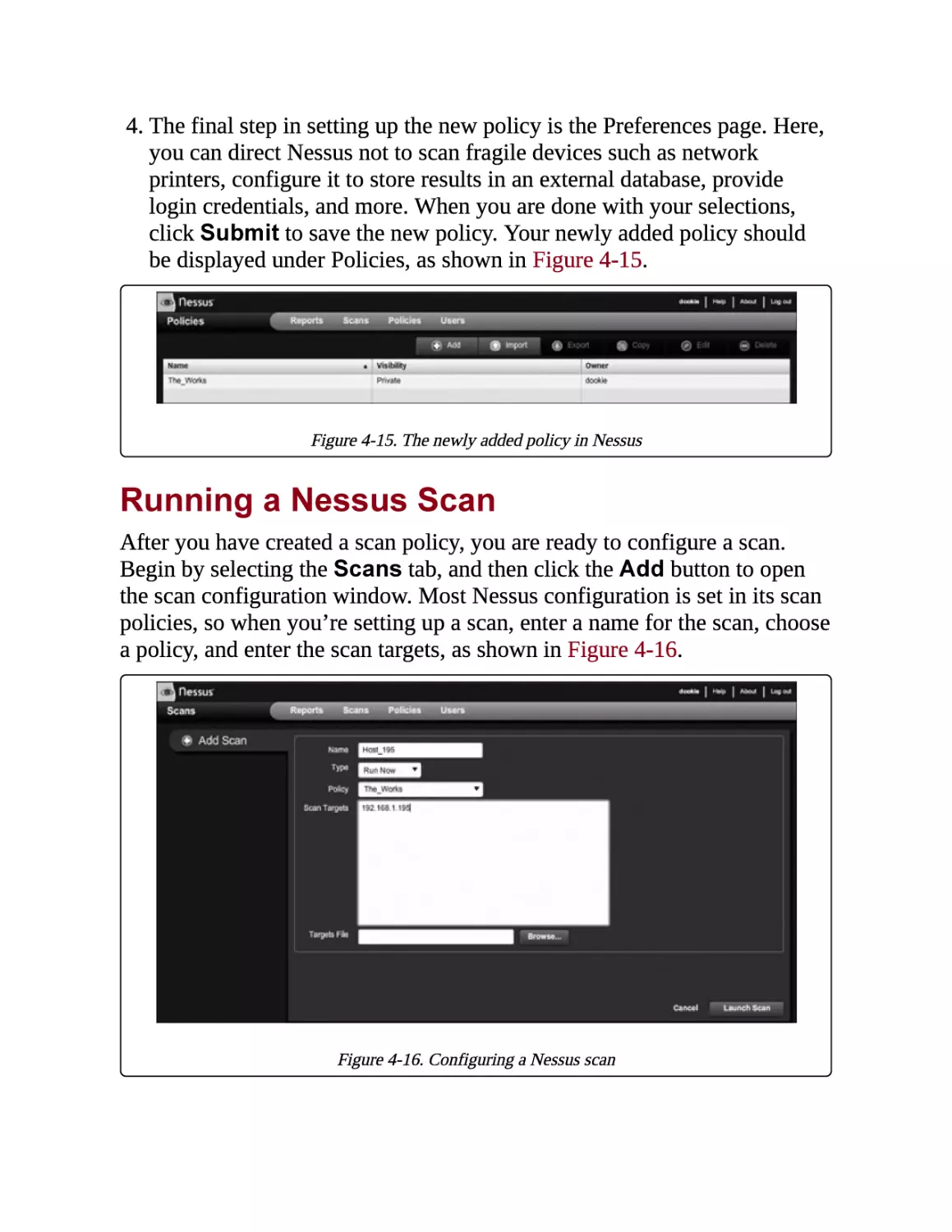 Running a Nessus Scan