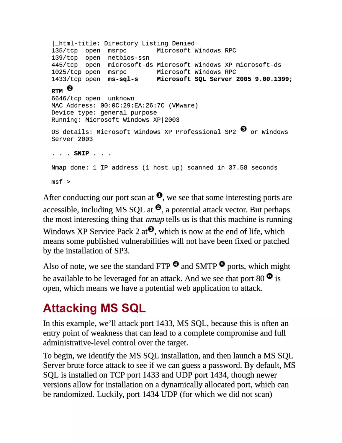 Attacking MS SQL