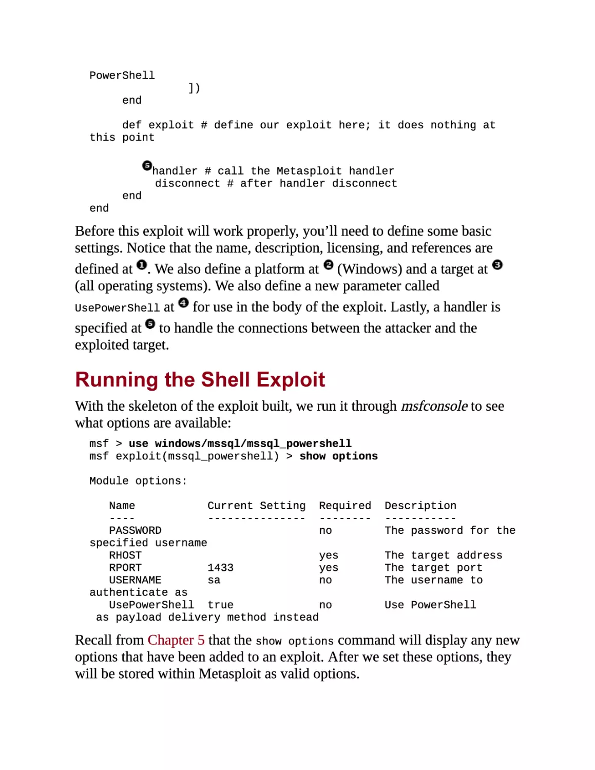 Running the Shell Exploit