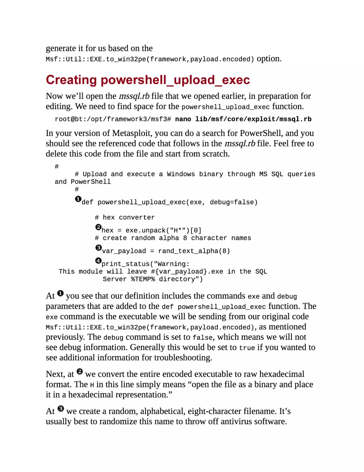 Creating powershell_upload_exec