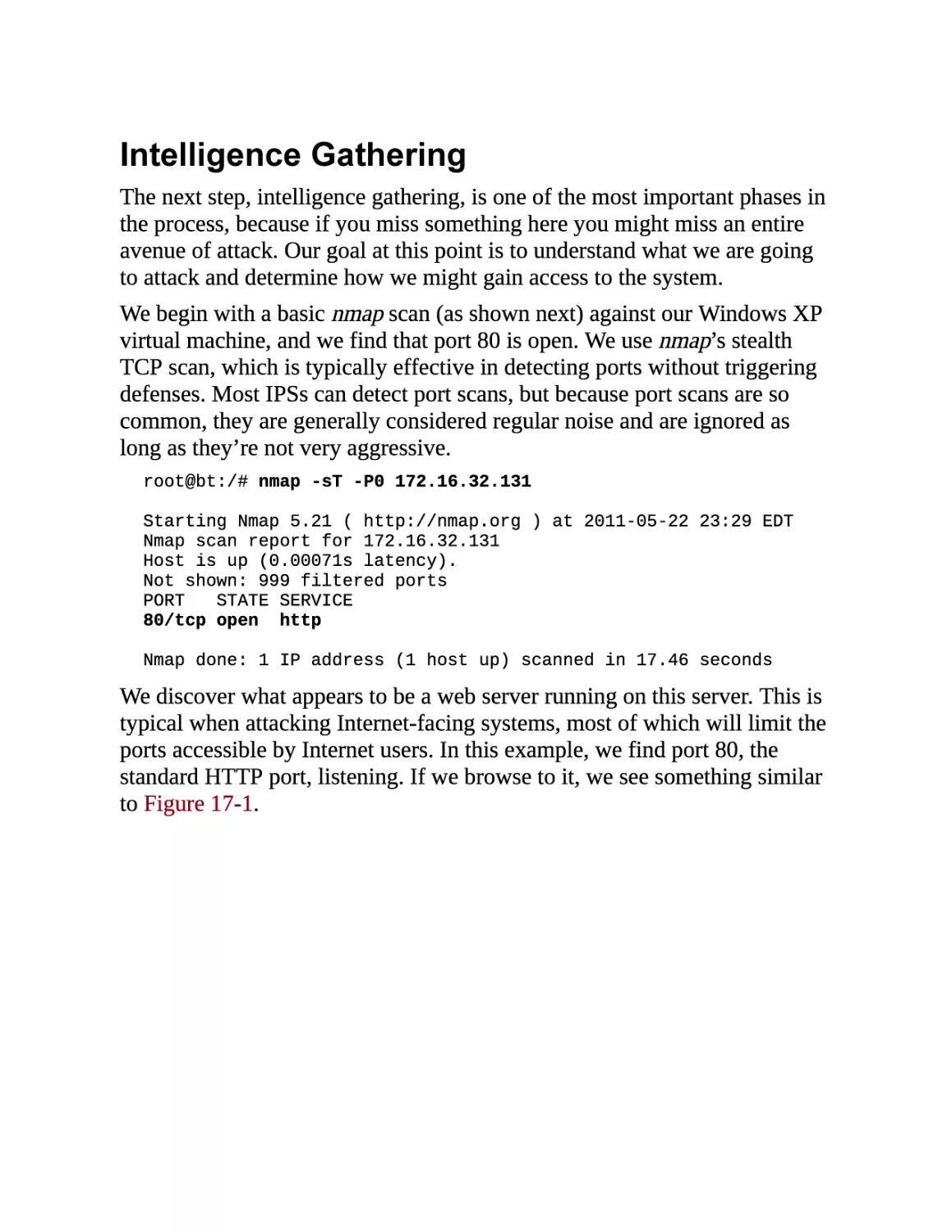 Intelligence Gathering