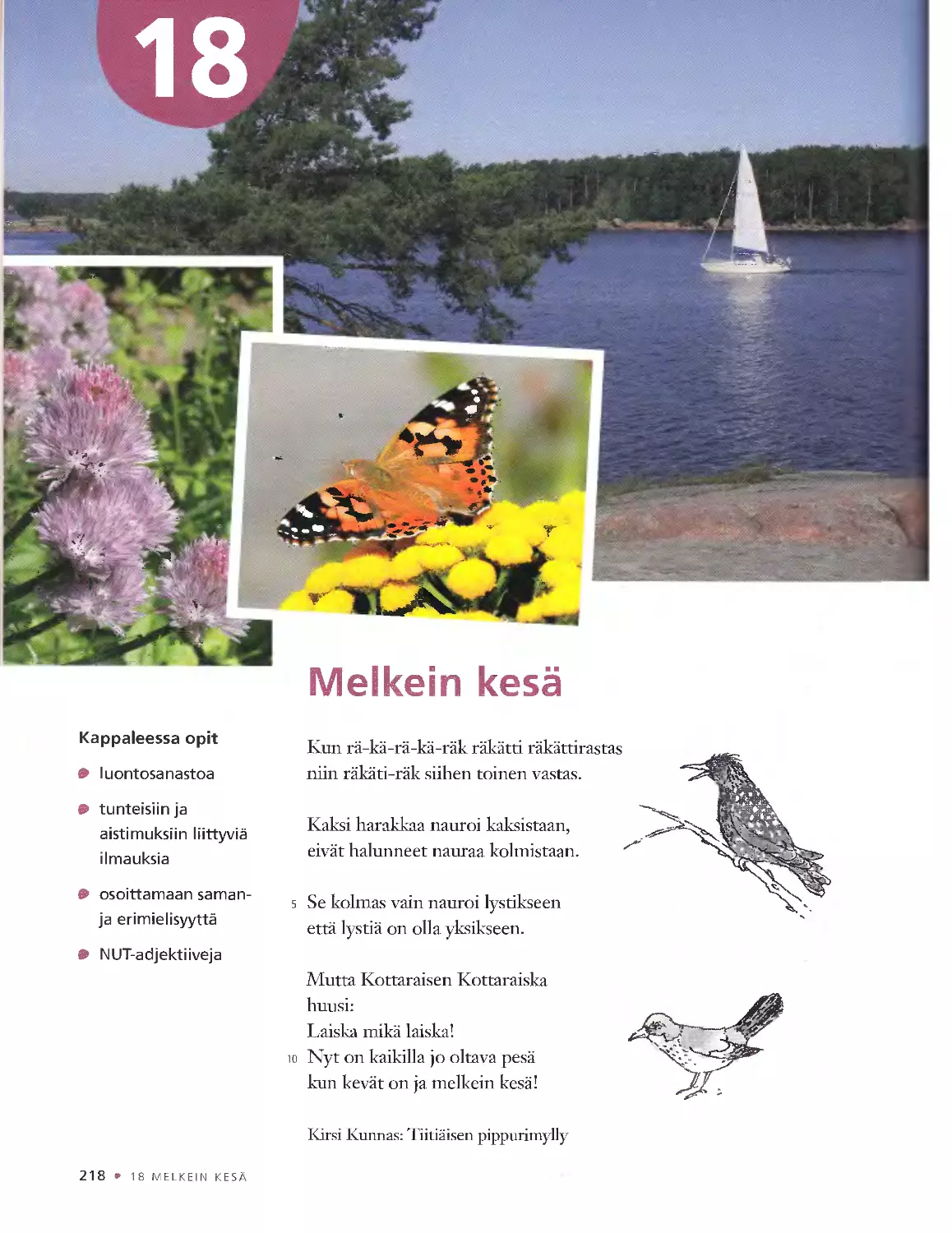 18. Melkein kesä