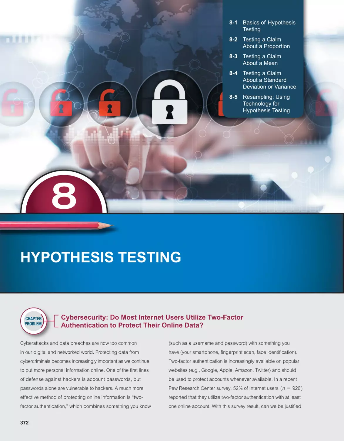 8 HYPOTHESIS TESTING