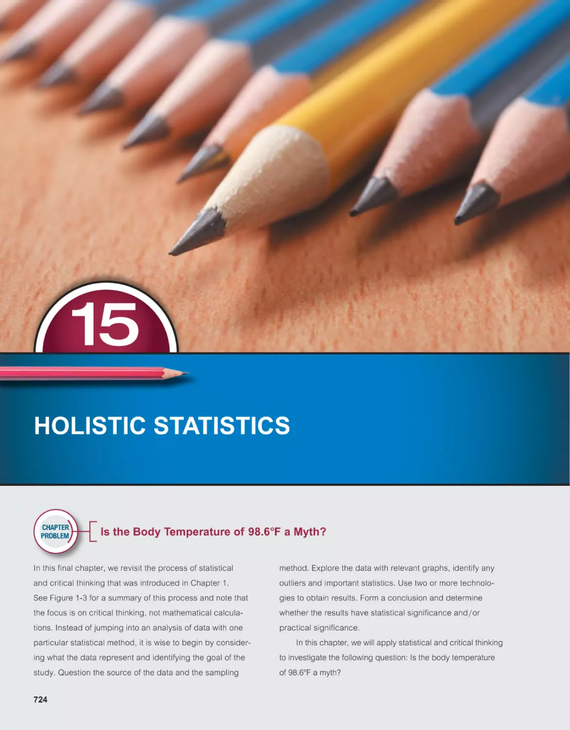 15 HOLISTIC STATISTICS