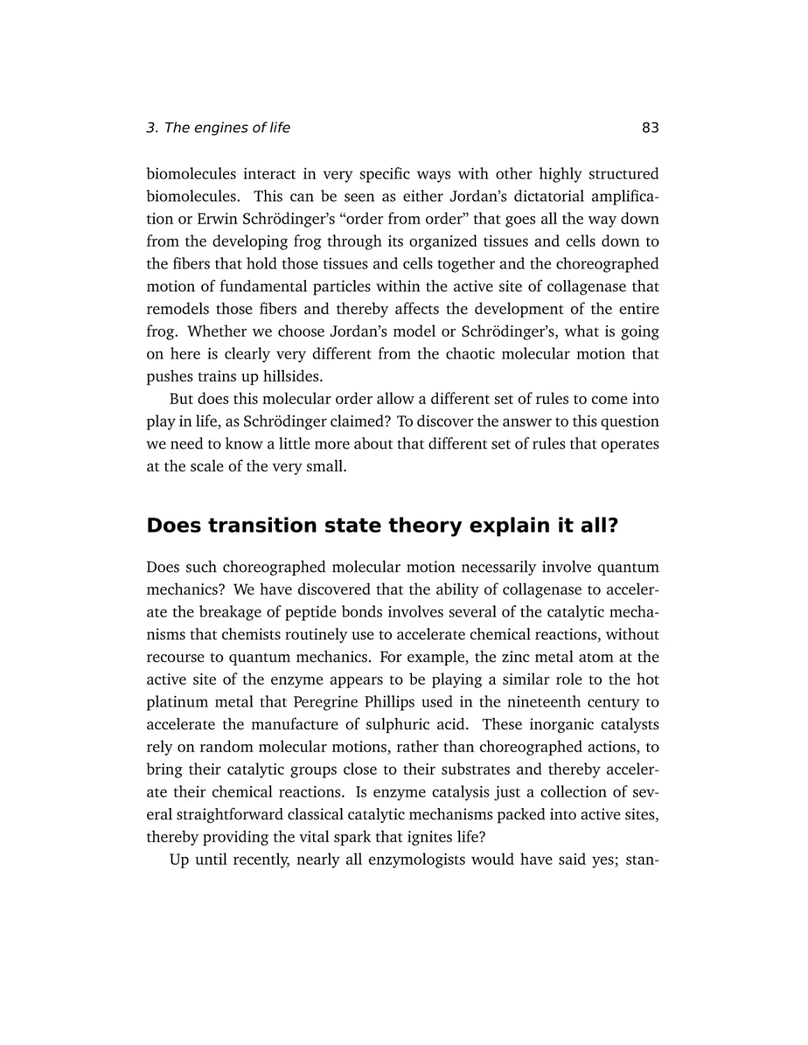 Does transition state theory explain it all?