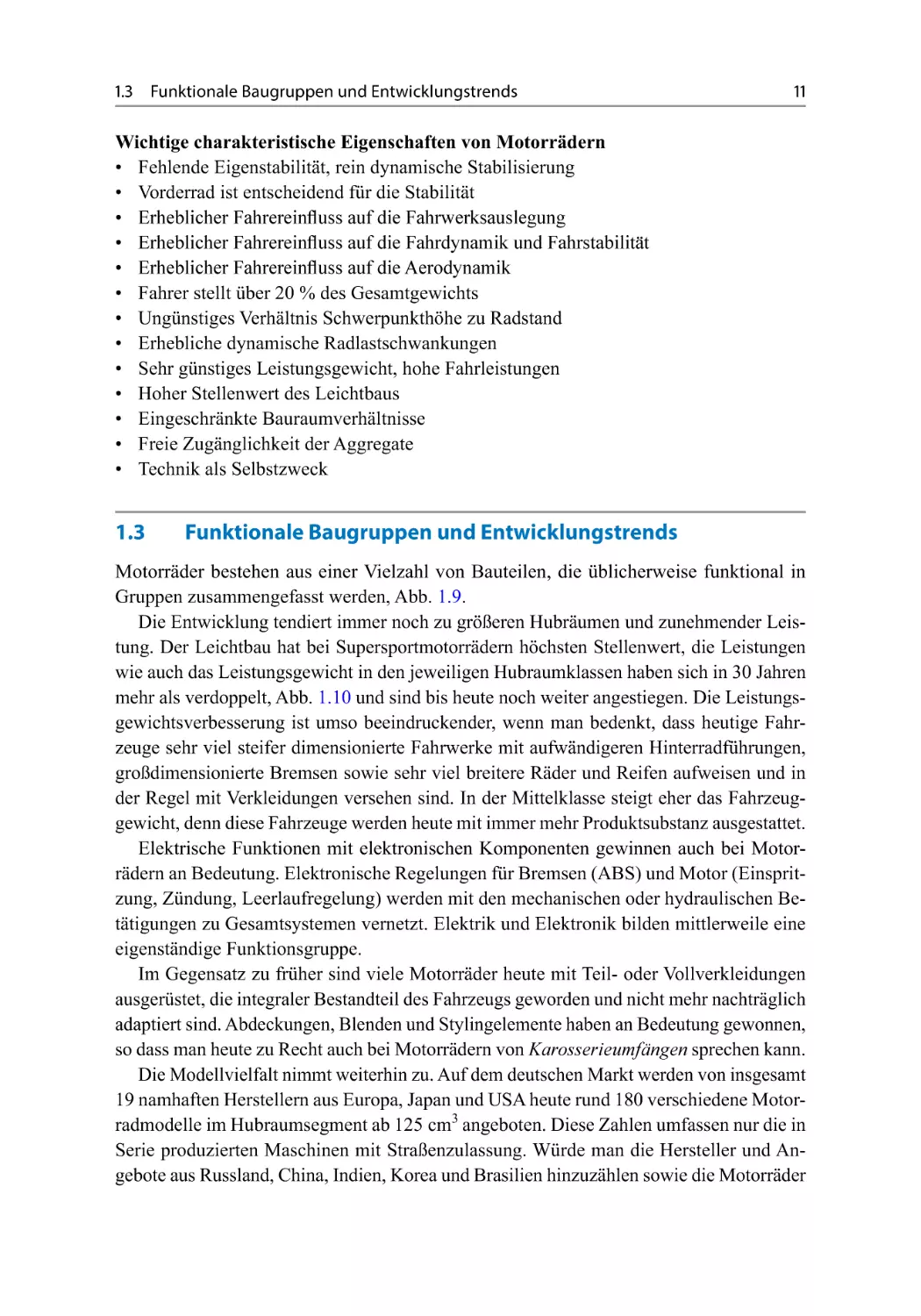 1.3 Funktionale Baugruppen und Entwicklungstrends