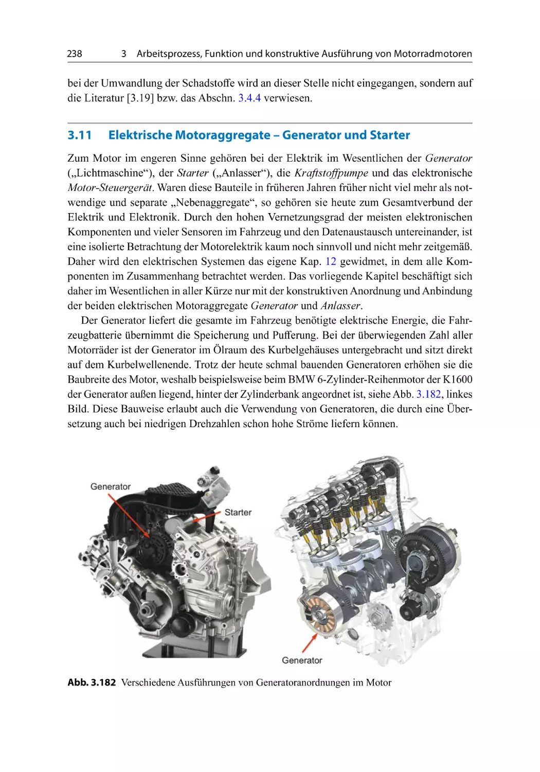 3.11 Elektrische Motoraggregate – Generator und Starter