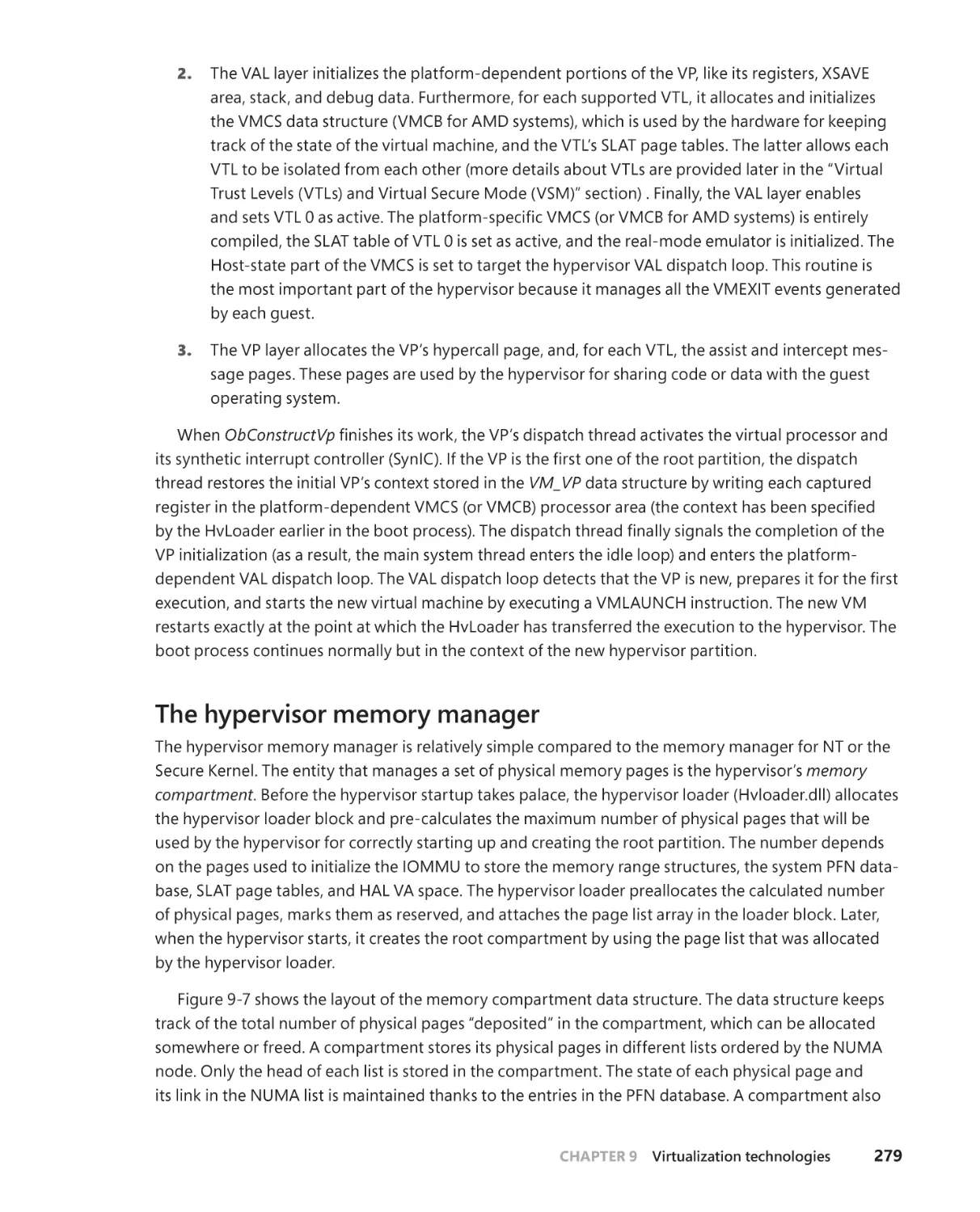 The hypervisor memory manager
