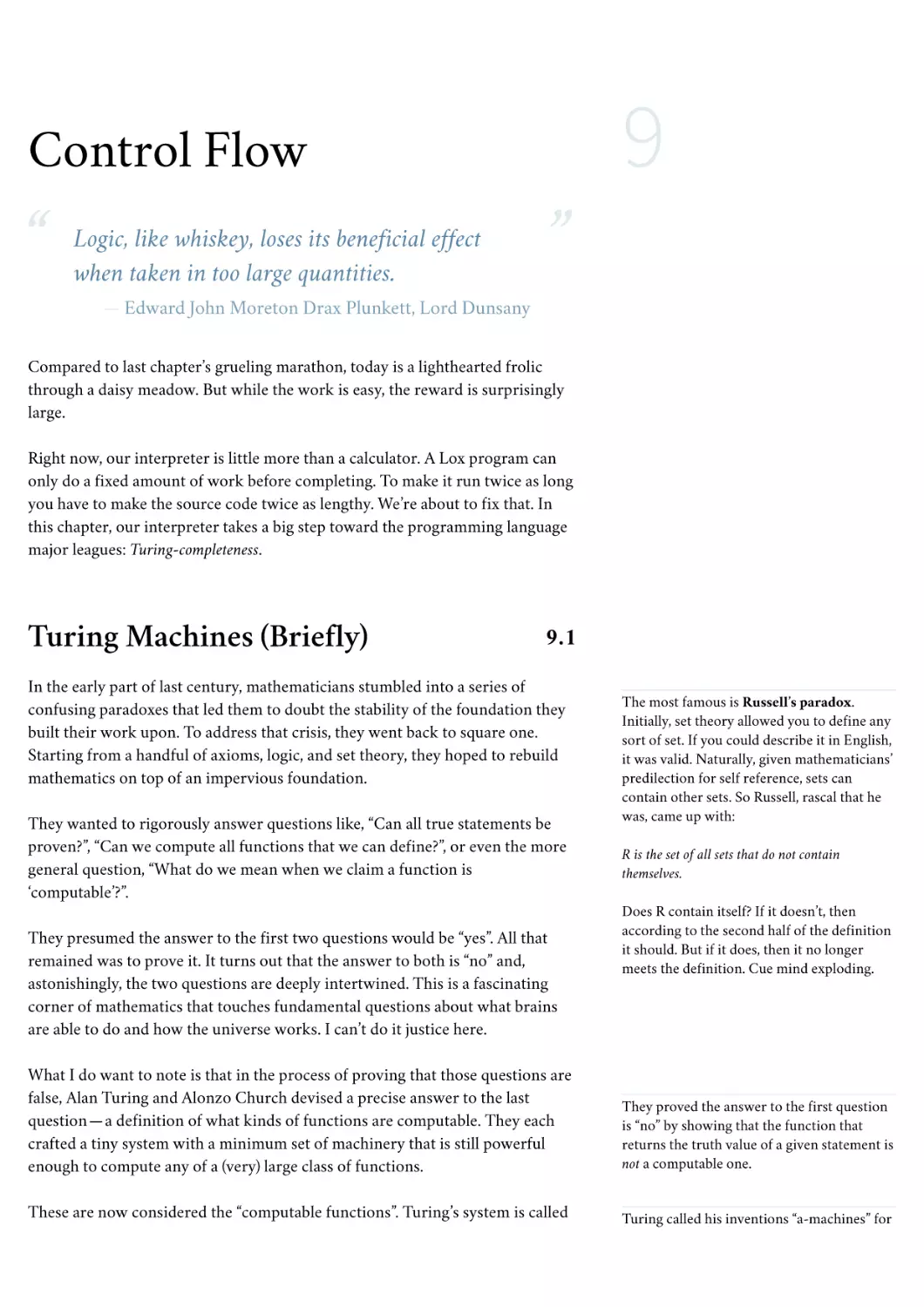 9. Control Flow