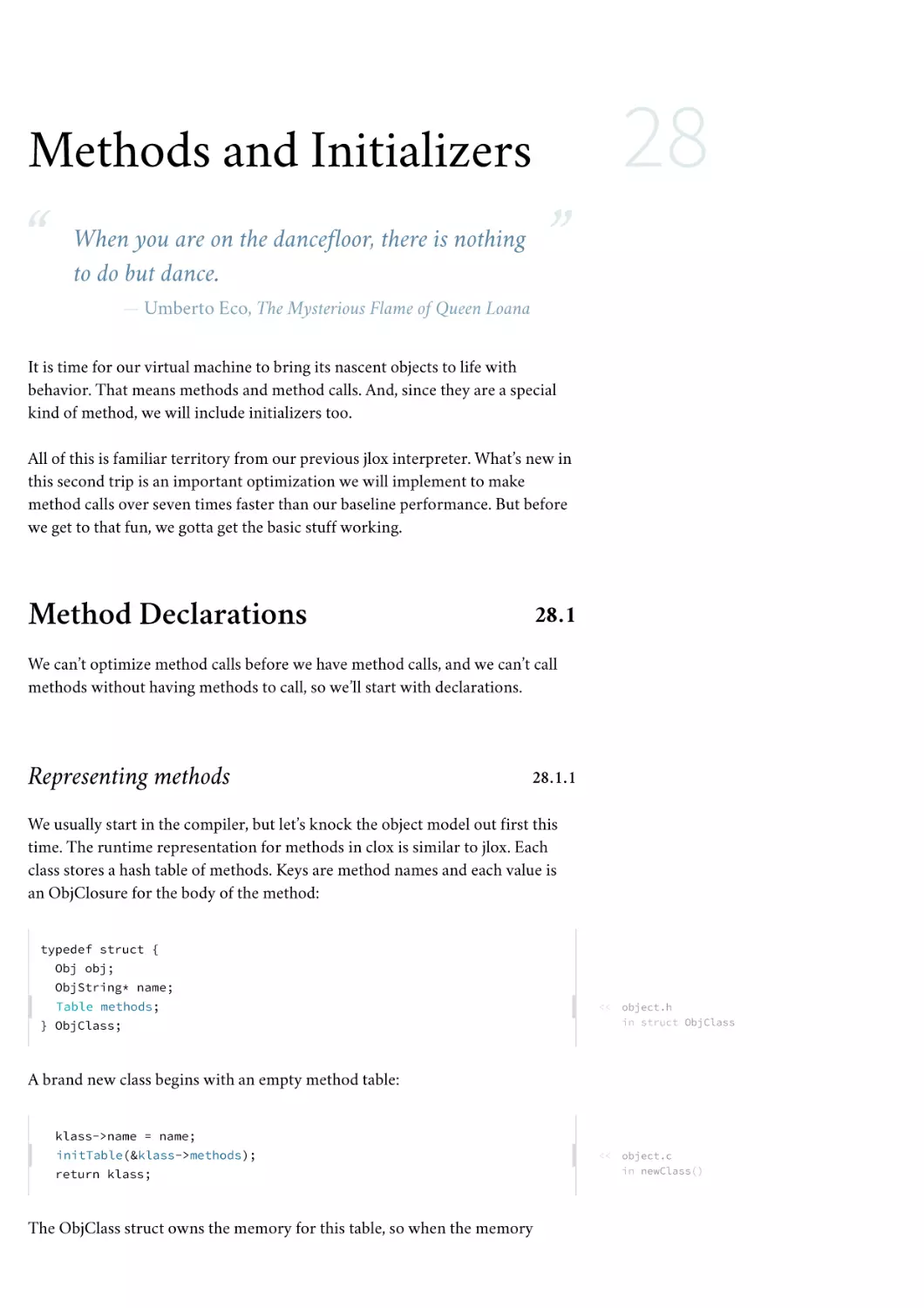 28. Methods and Initializers