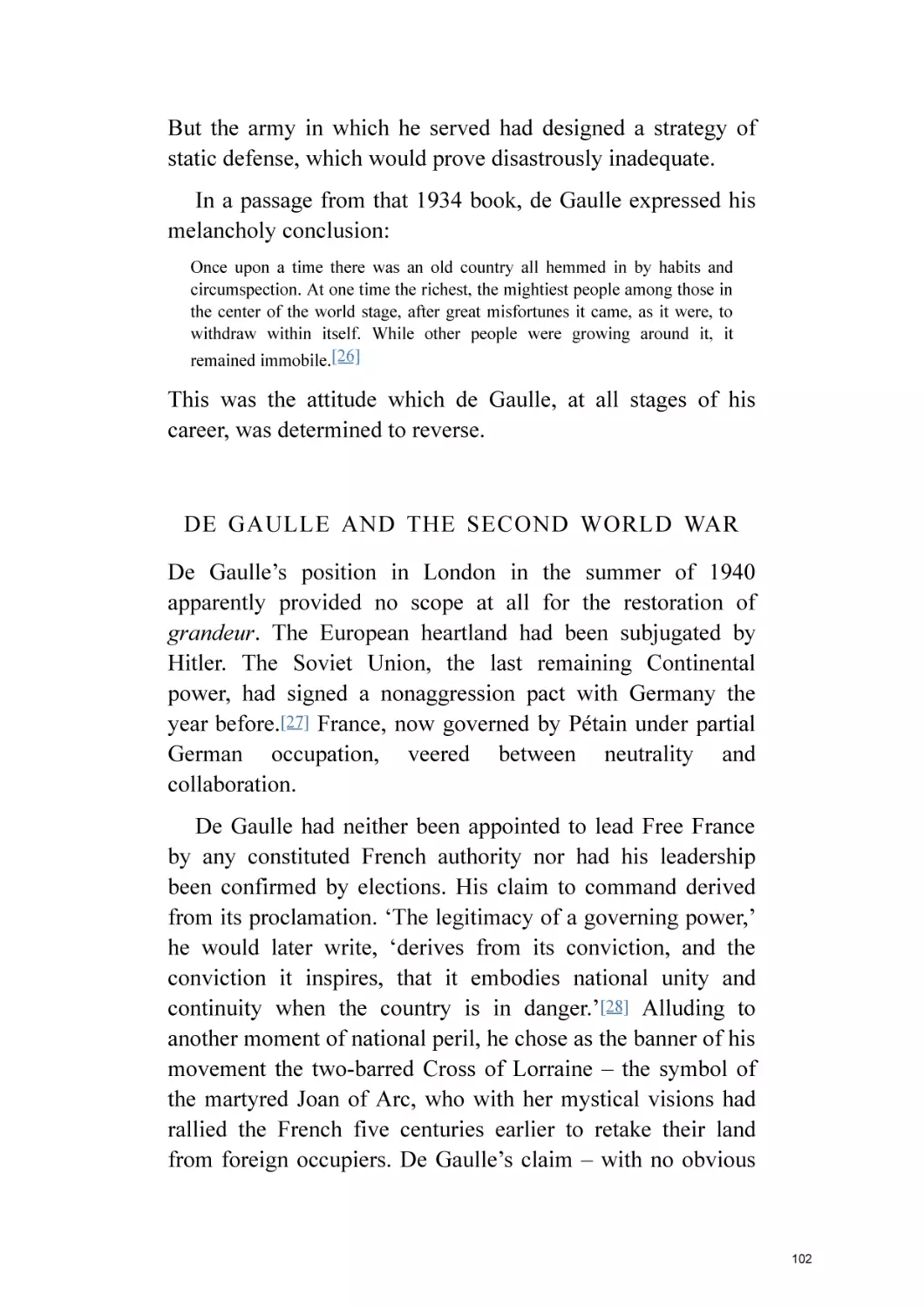 De Gaulle and the Second World War