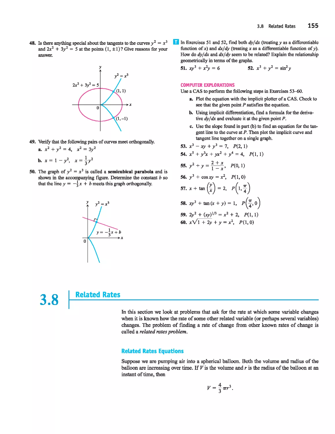 3.8 - Related Rates