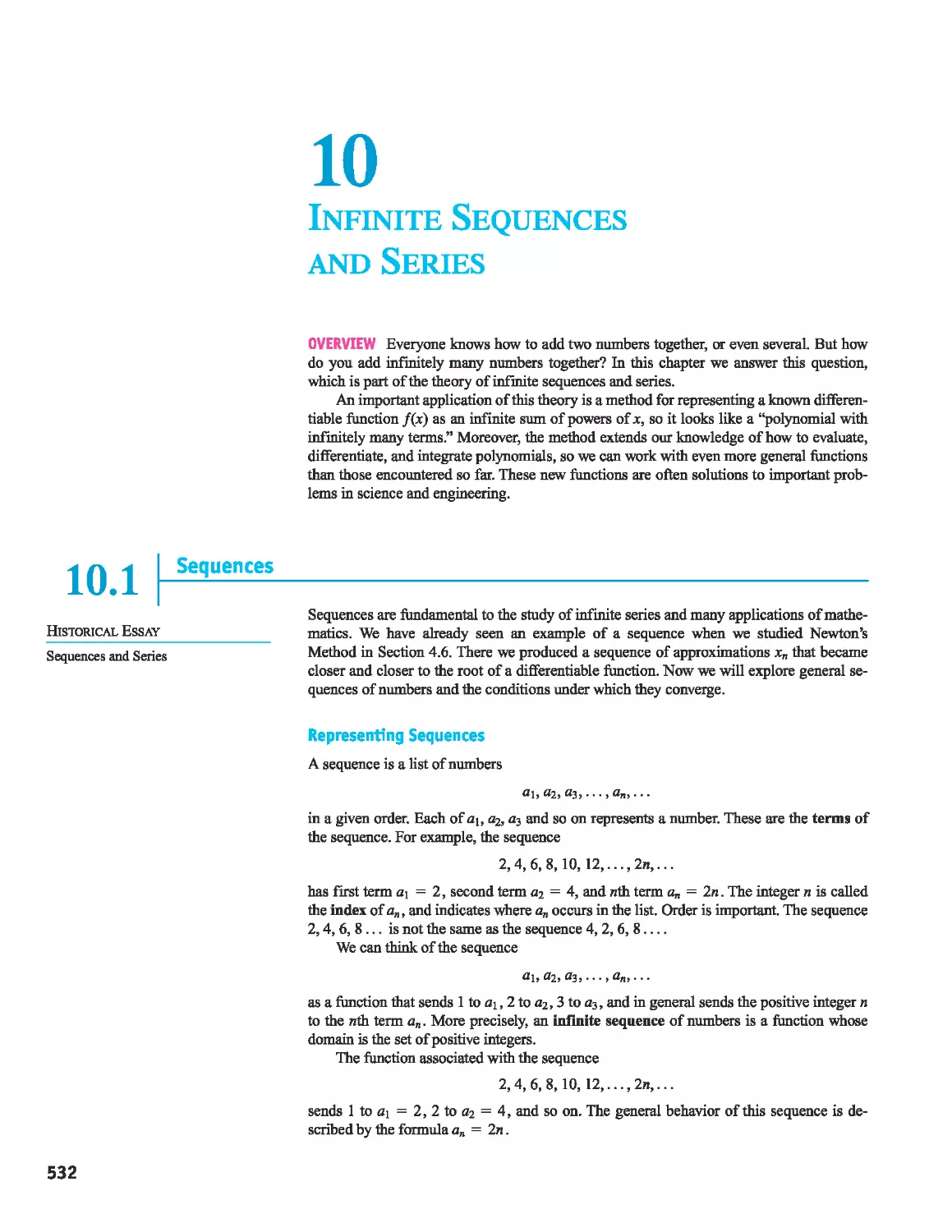 10 - Infinite Sequences and Series