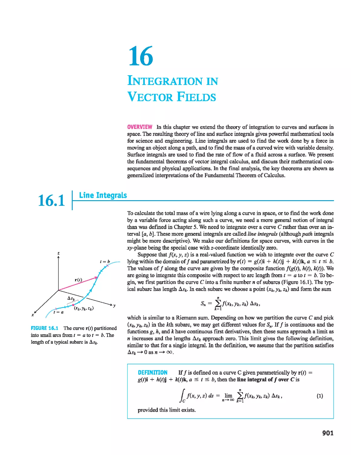 16 - Integration in Vector Fields