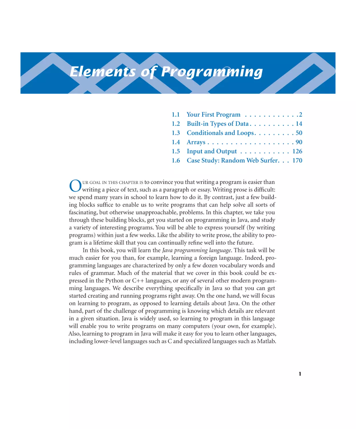 1—Elements of Programming