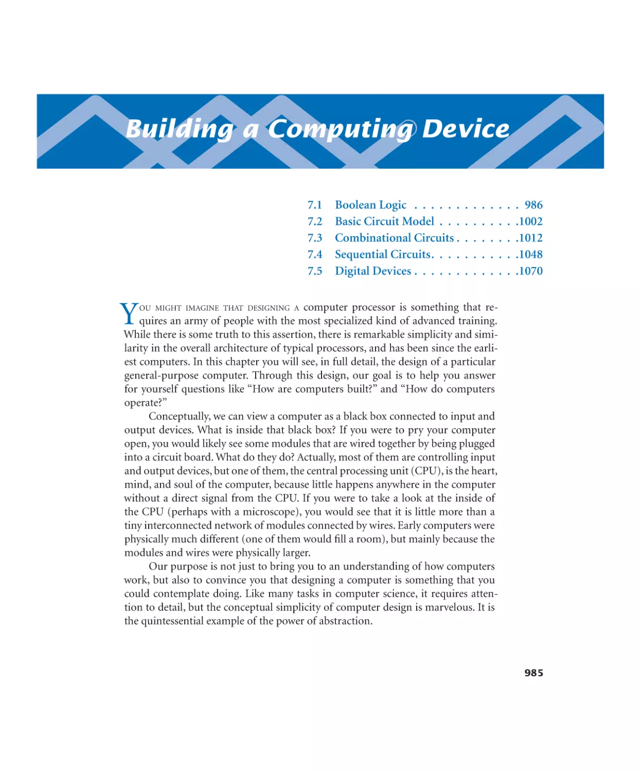 7—Building a Computing Device