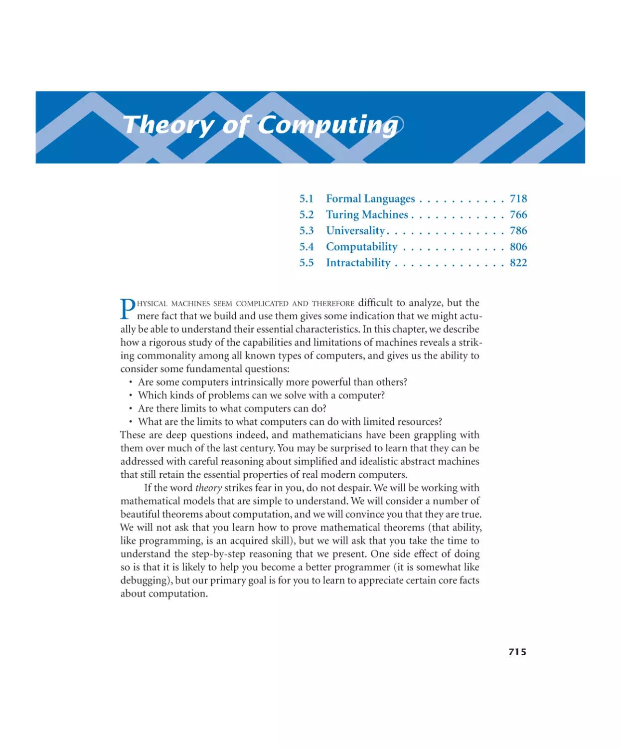 5—Theory of Computing