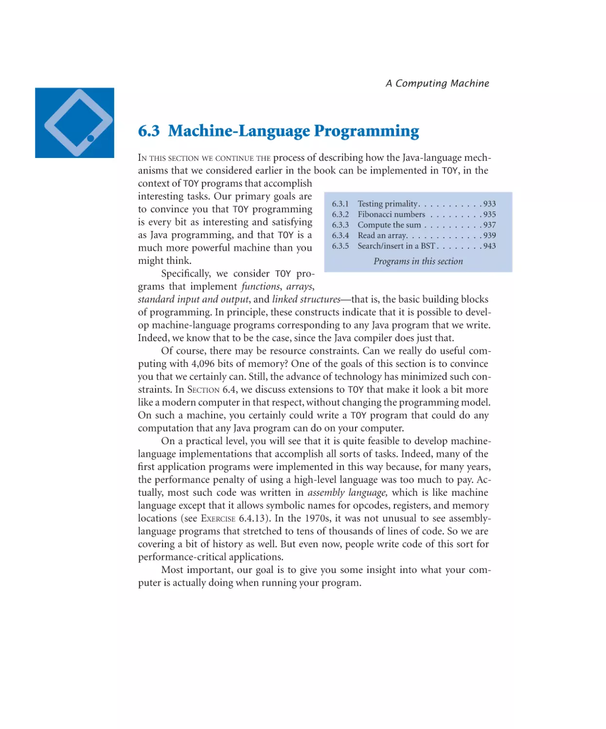 6.3 Machine-Language Programming