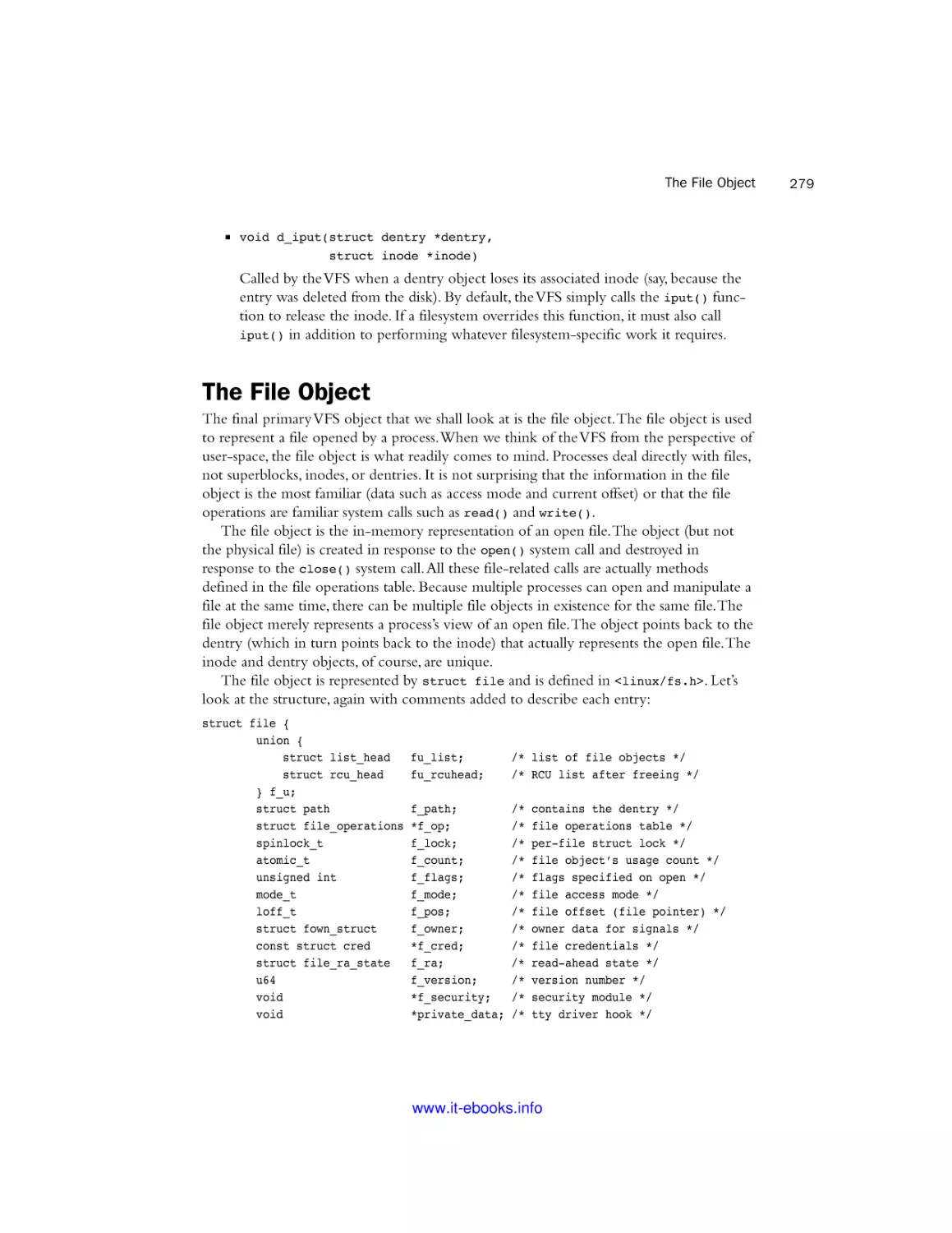 The File Object
