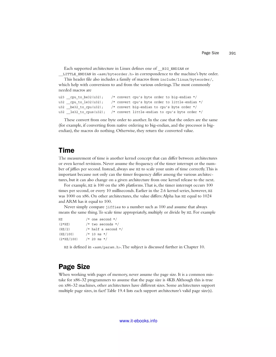 Time
Page Size