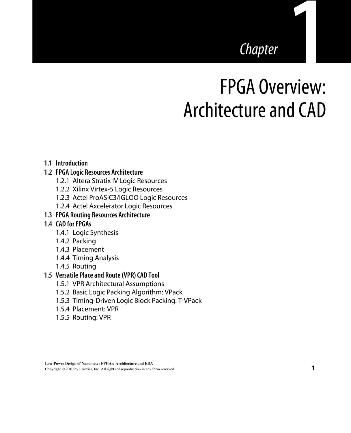 1 FPGA Overview