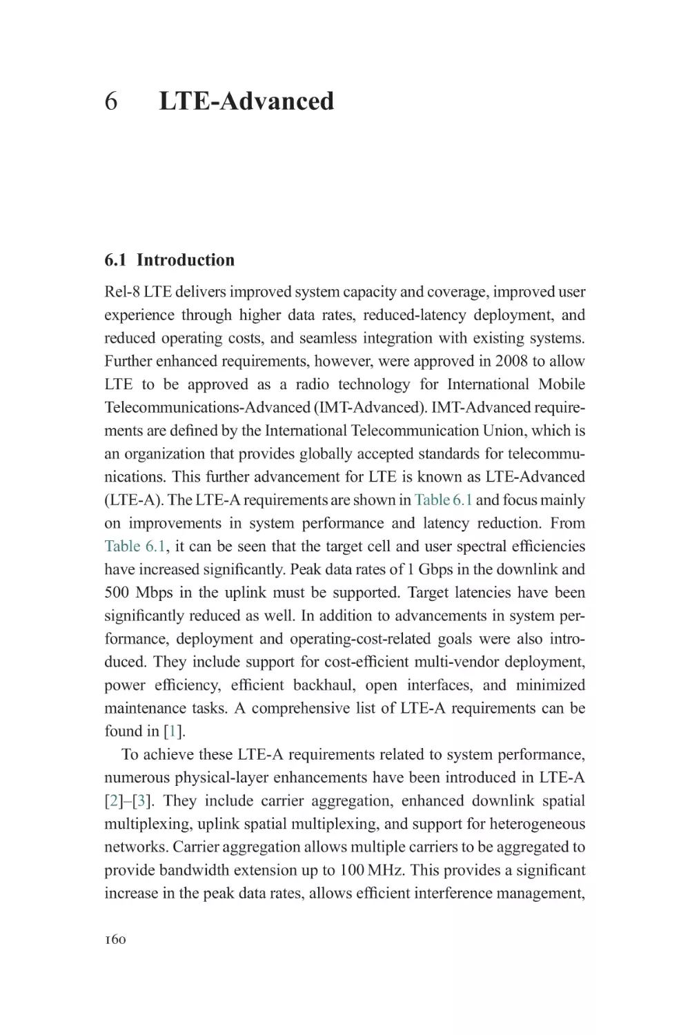 6 LTE-Advanced
6.1 Introduction