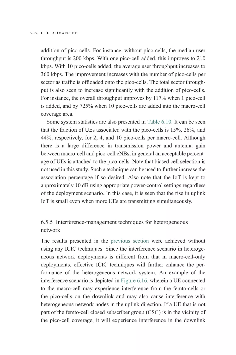 6.5.5 Interference-management techniques for heterogeneous network