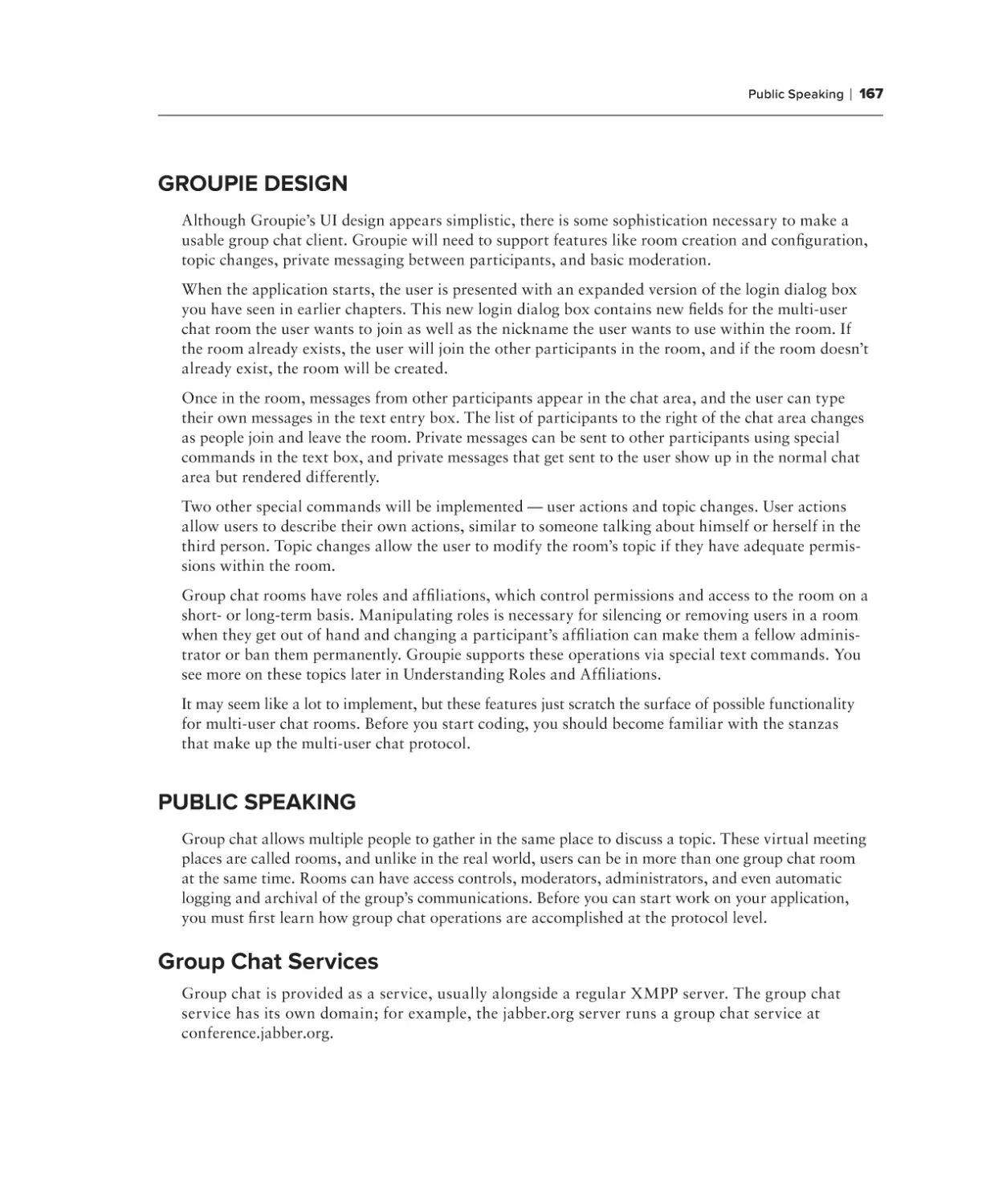 Groupie Design
Public Speaking