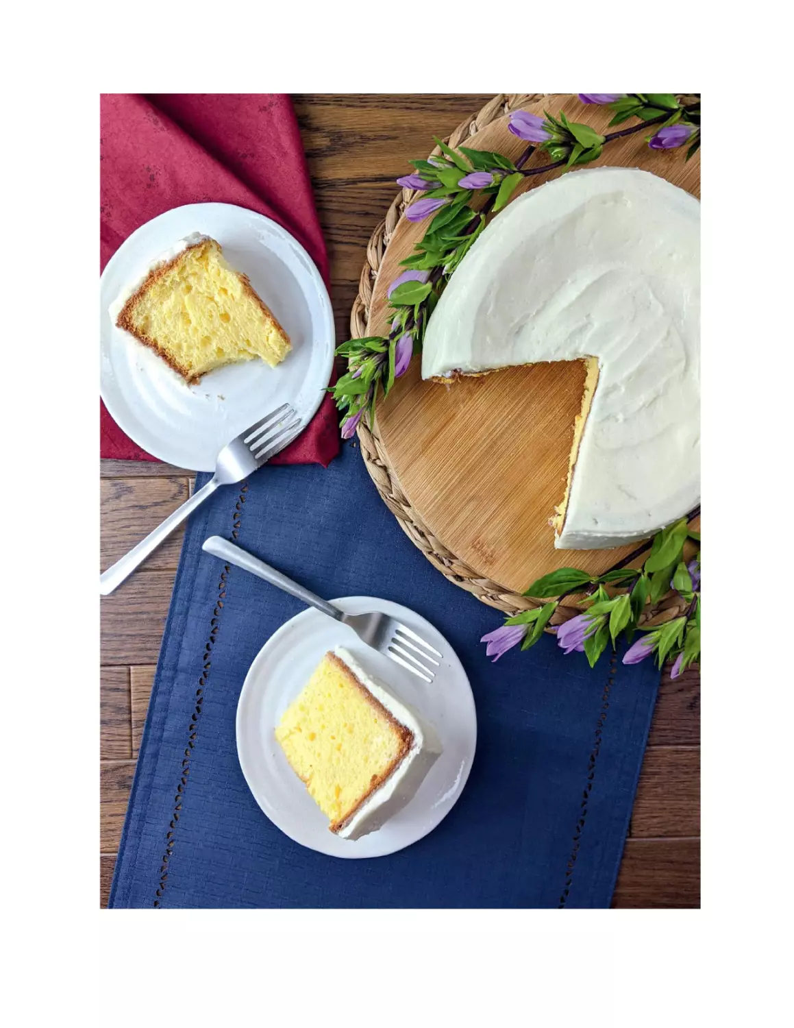 Lemon-Almond Chiffon Cake