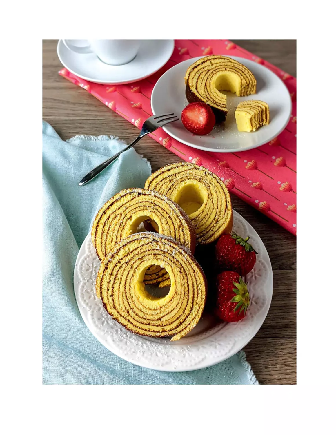 At-Home Baumkuchen Cake Rolls