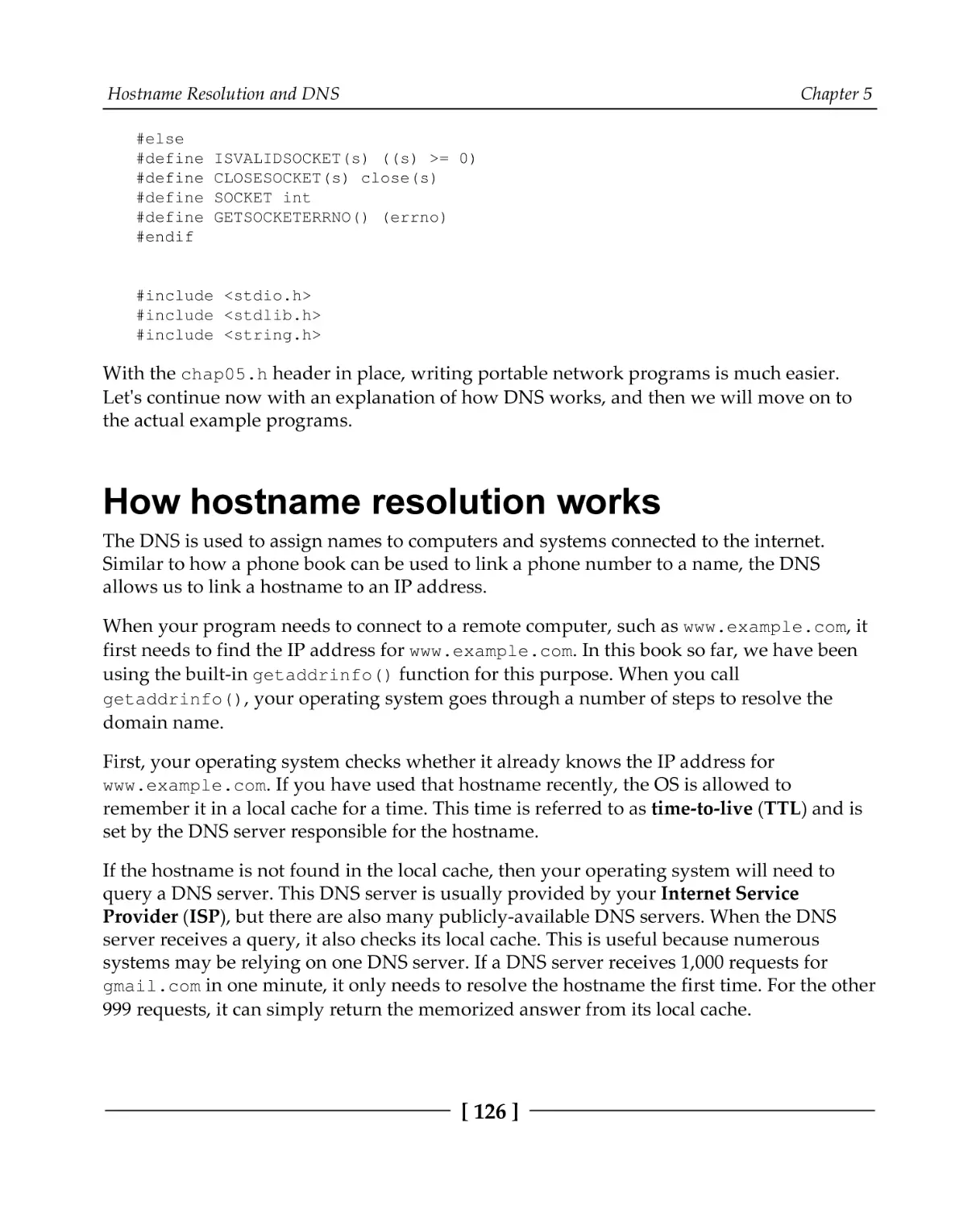 How hostname resolution works