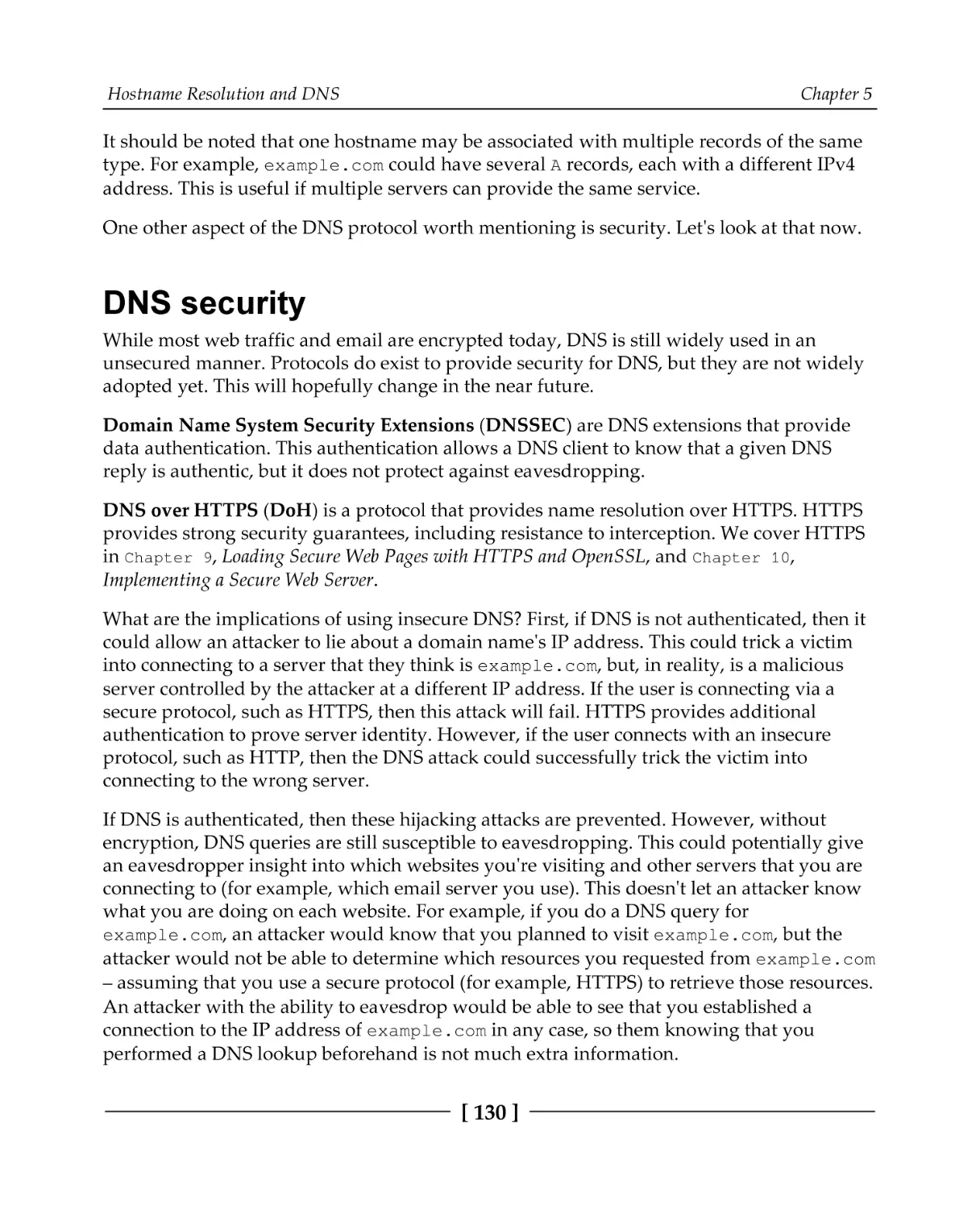 DNS security