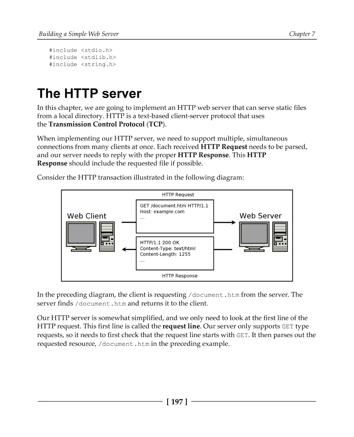 The HTTP server