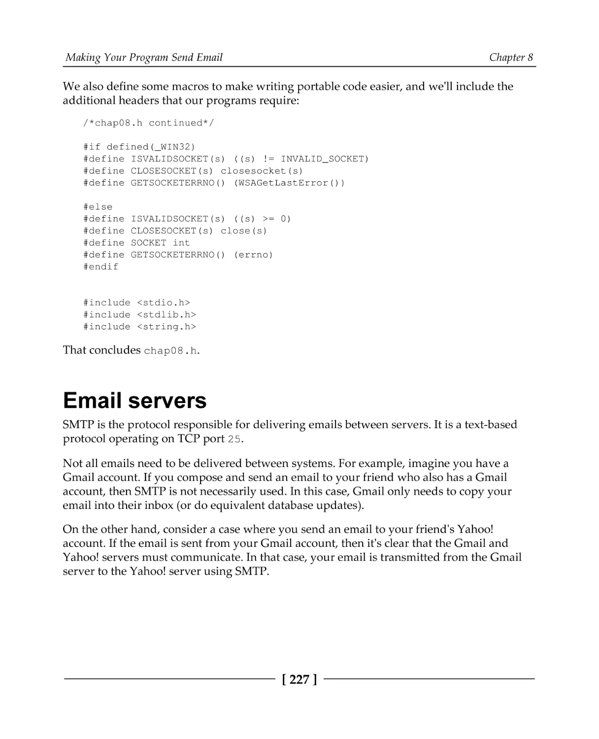 Email servers