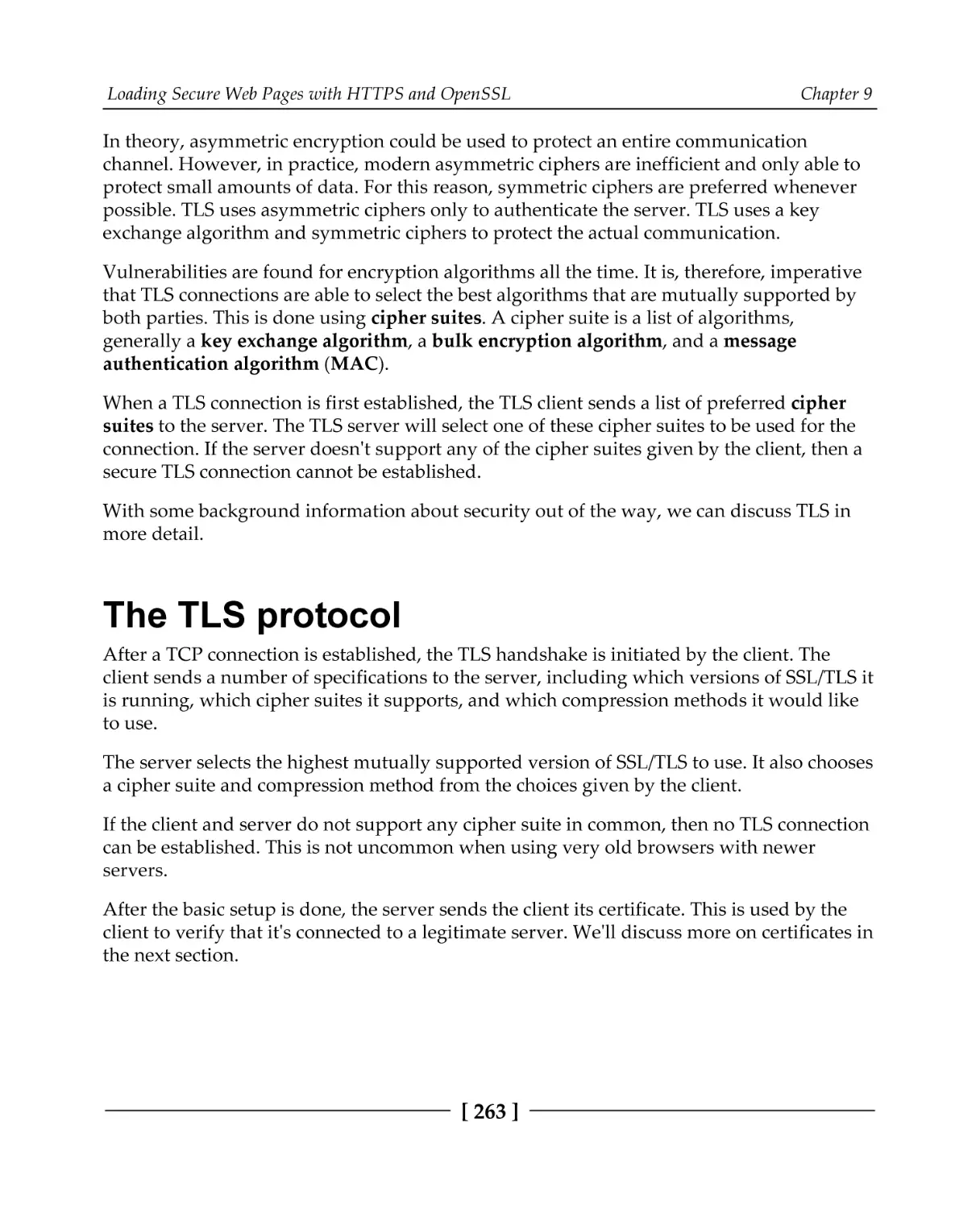 The TLS protocol