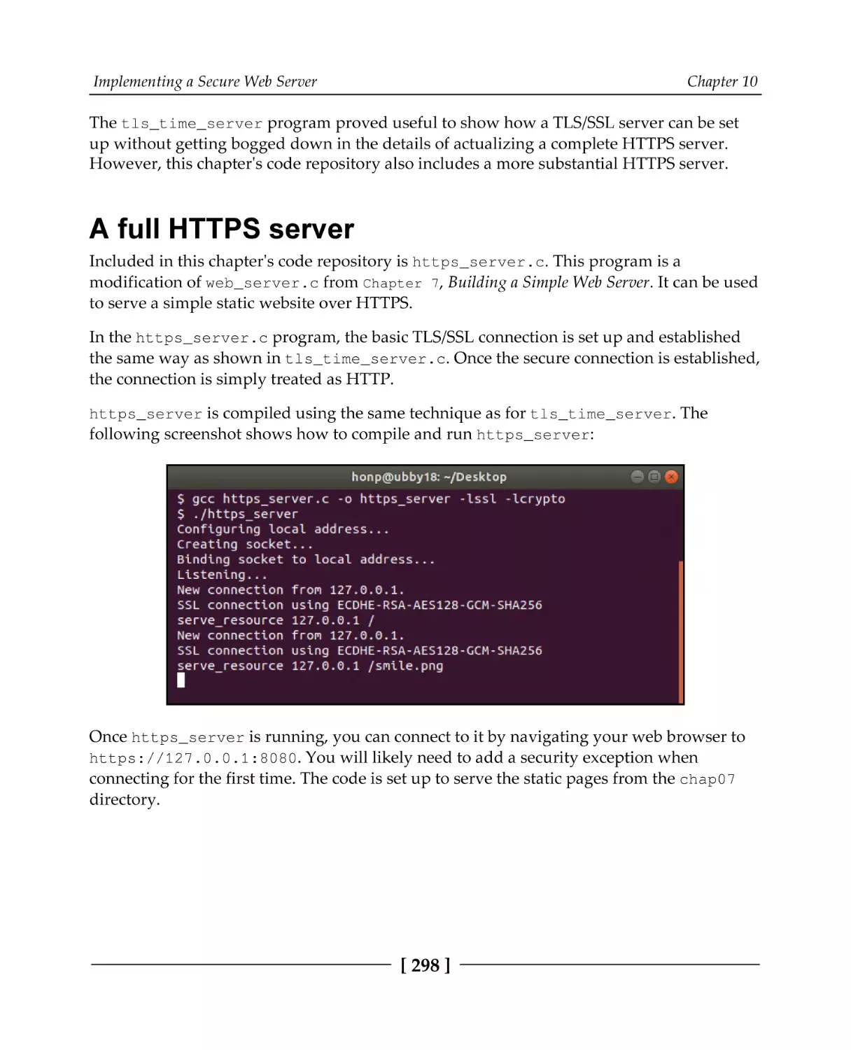 A full HTTPS server