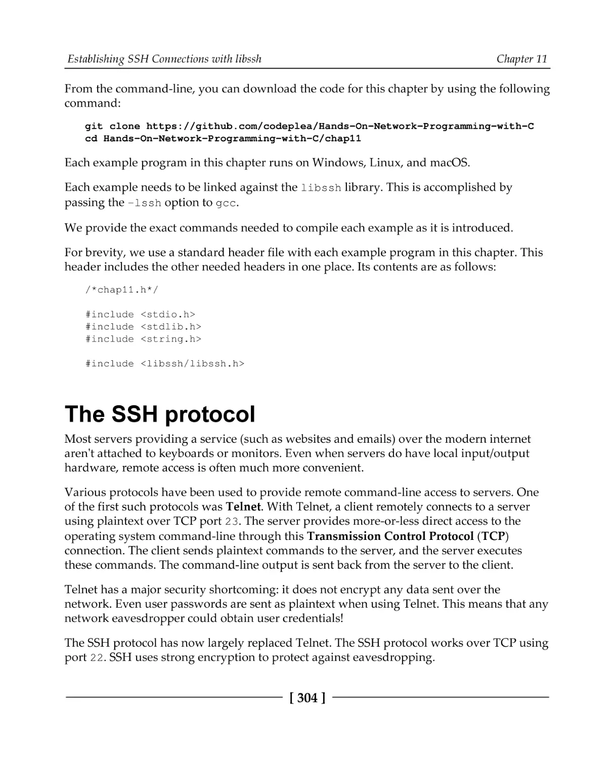 The SSH protocol