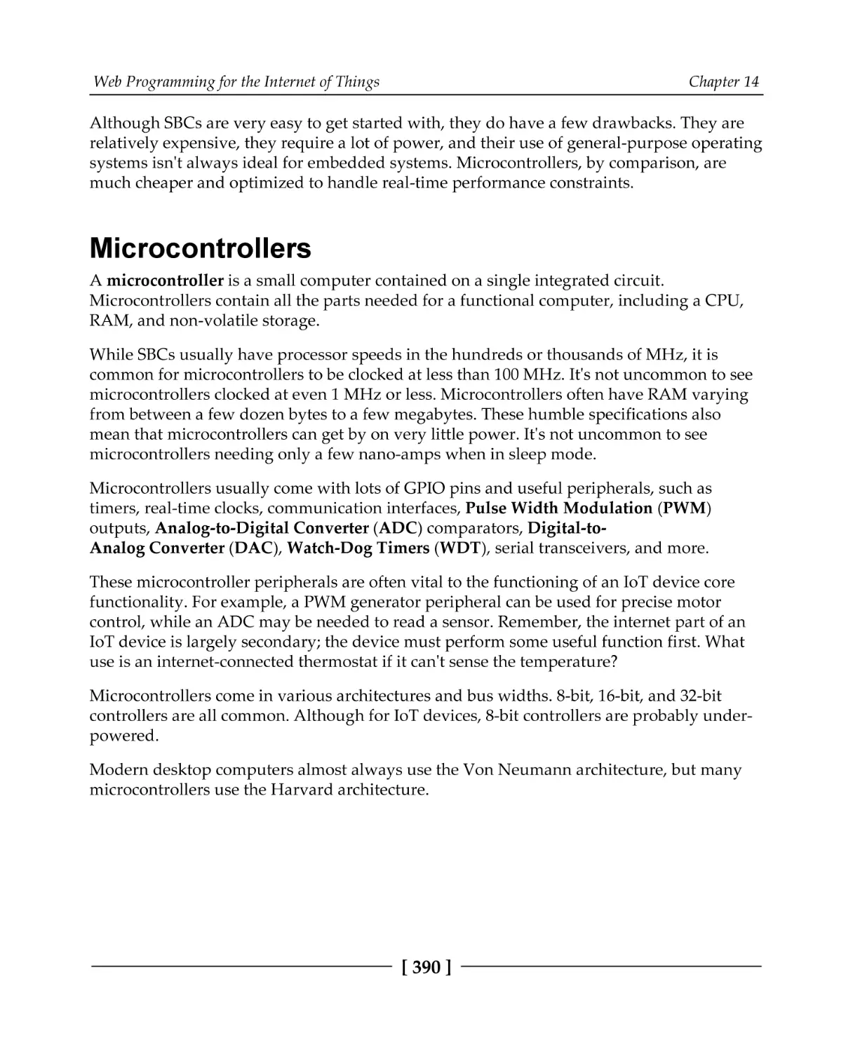 Microcontrollers