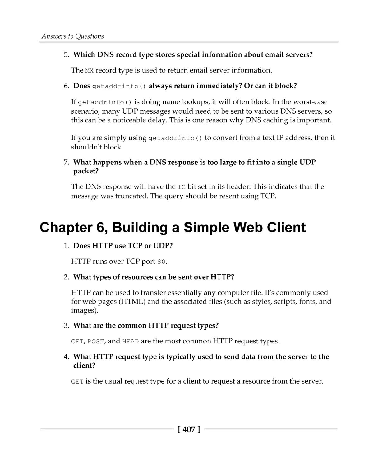 Chapter 6, Building a Simple Web Client